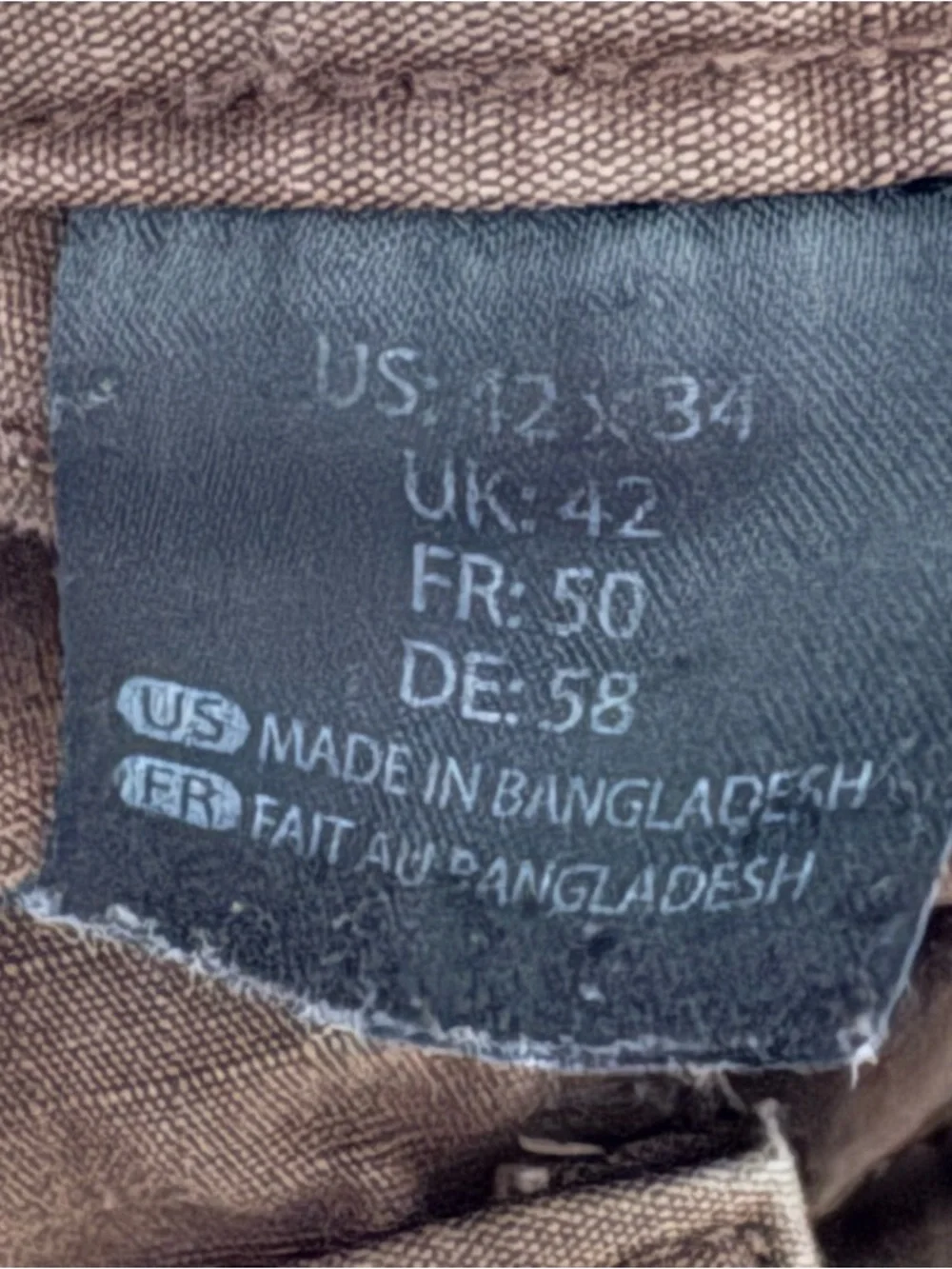 5.11 Tactical Stryke Pants Men 41x33 Brown Canvas Cargo Pockets Utility 7436-117